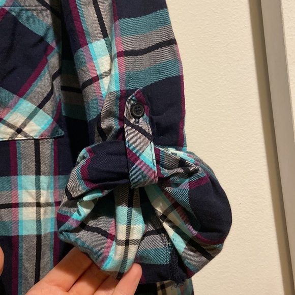 Express plaid button shirt - Picture 3 of 4